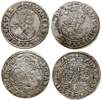 Polska, zestaw: 2 x szóstak, 1662 i 1664 AT