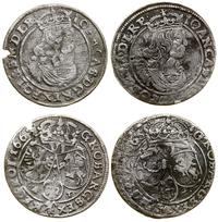 Polska, zestaw: 2 x szóstak, 1663 AT