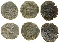 Węgry, zestaw: 3 x denar, 1442–1443