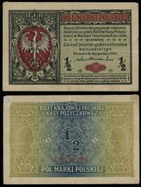 Polska, 1/2 marki polskiej, 9.12.1916