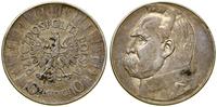 10 złotych 1935, Warszawa, Józef Piłsudski, paty