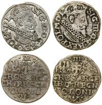 Polska, zestaw: 2 x trojak, 1622