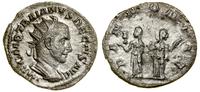 antoninian (249–251), Rzym, Aw: Popiersie cesarz