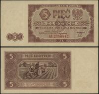 Polska, 5 złotych, 1.07.1948