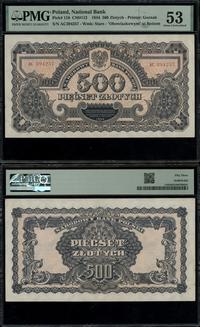 500 złotych 1944, w klauzuli OBOWIĄZKOWYM, seria