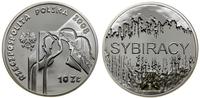 10 złotych 2008, Warszawa, Sybiracy, srebro prób