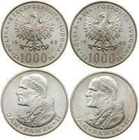 Polska, zestaw: 2 x 1.000 złotych, 1983