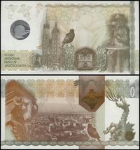 Polska, banknot testowy PWPW - Piotr Skrzynecki - Kraków, (2010)