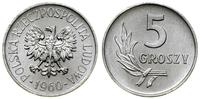 Polska, 5 groszy, 1960