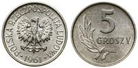 Polska, 5 groszy, 1961