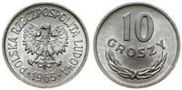 Polska, 10 groszy, 1965