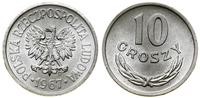 Polska, 10 groszy, 1967