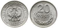 Polska, 20 groszy, 1962