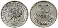 Polska, 20 groszy, 1963