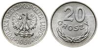 Polska, 20 groszy, 1966