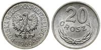 Polska, 20 groszy, 1969