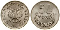 Polska, 50 groszy, 1949