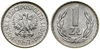 Polska, 1 złoty, 1967