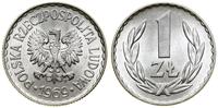 Polska, 1 złoty, 1969