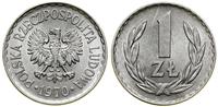 Polska, 1 złoty, 1970