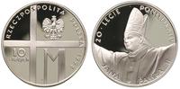 10 złotych 1998, 20-lecie Pontyfikatu Jana Pawła