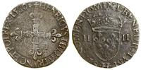 Polska, 1/4 ecu, 1580 / H