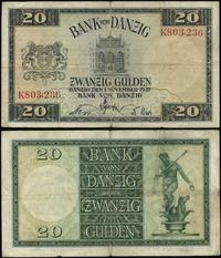 Polska, 20 guldenów, 1.11.1937