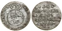 Polska, 10 groszy miedziane, 1790 EB