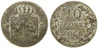 Polska, 10 groszy, 1831 KG