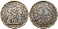 Francja, 5 franków, 1848 K