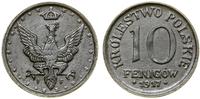 Polska, 10 fenigów, 1917 F