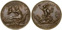 Francja, medal na pamiątkę narodzin Henryka V, 1820