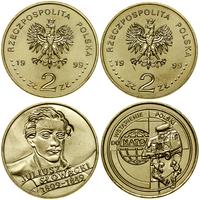 Polska, zestaw 6 x 2 złote, 1998, 5 x 1999