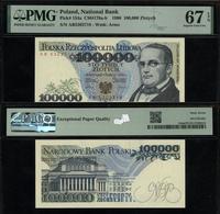 Polska, 100.000 złotych, 1.02.1990