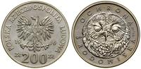 Polska, 200 złotych, 1986