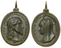 Dewocjonalia, medalik typu Salvator Mundi, (ok. XVIII w.)