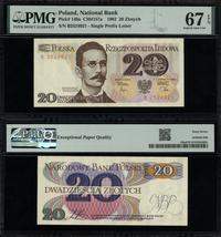 Polska, 20 złotych, 1.06.1982