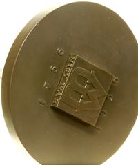 Polska, 200 lat Mennicy Warszawskiej (medal dwuczęściowy), 1966