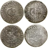 Polska, lot 2 x tymf (złotówka), 1664 AT, 1664 AT