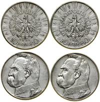 Polska, zestaw 2 x 10 złotych, 1935, 1936