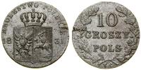 Polska, 10 groszy, 1831 KG