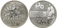 20 złotych 1998, Warszawa, 100-lecie odkrycia Po