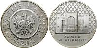 20 złotych 1998, Warszawa, Zamek w Kórniku, sreb