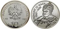 Polska, 10 złotych, 1998