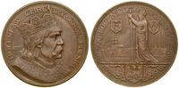 Polska, medal wybity na 900. Rocznicę Koronacji Bolesława Chrobrego, 1924