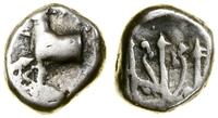 hemidrachma (ok. 387–340 pne), Aw: Proton byka w