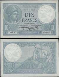 Francja, 10 franków, 28.11.1940