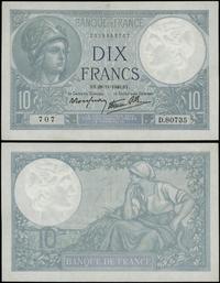 Francja, 10 franków, 28.11.1940