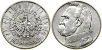 10 złotych 1937, Warszawa, Józef Piłsudski, prze