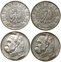 Polska, lot 2 x 10 złotych, 1935, 1936